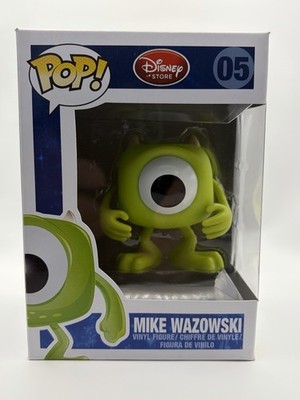 Funko Pop! Disney Pixar Monsters Inc Mike Wazowski #05   Red Disney Store Logo