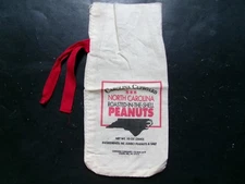 Vintage Paper Sack Bag W/ Tie- CAROLINA CUPBOARD PEANUTS, CHAPEL HILL, N.C.