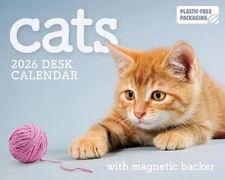2026 Cats Mini Box Calendar by Carousel Calendars (English)