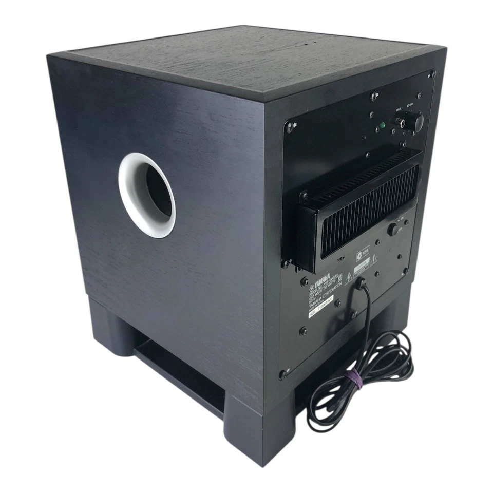 Yamaha YST-SW030 Powered Subwoofer 8 Inch - Black Tested Free Postage - image 4 of 4