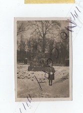 A1220 Original Vintage Photo: Boy at the Luxembourg Garden in Paris in 1934