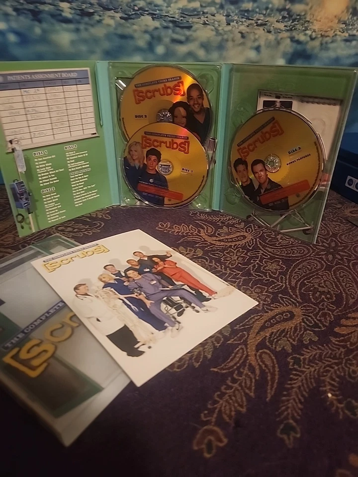 [Scrubs] The Complete Third Season DVD  3-DISC Set 2006 Foto 4 de 4