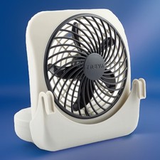Treva 5-inch Pet Crate Fan For Cooling Dogs And Other Pets 2 Cooling Speeds NIP