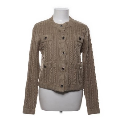 Faina, Strickjacke, Damen, Größe: M/L, Beige, Zopfstrick #eDl