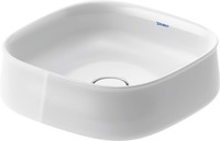 Duravit Zencha Aufsatzbecken 420 Mm, Ohne Hahnloch, 2373420079, Farbe: Weiß