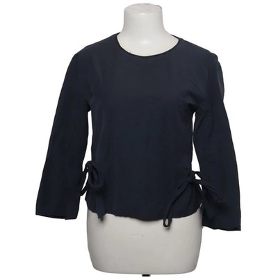 Zara Collection, Bluse, Größe: S, Grau, Baumwolle, Einfarbig, Damen #tHm