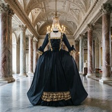 Marie Antoinette Noble Dresses Rococo French RoyalGothic Baroque Vampire Gowns