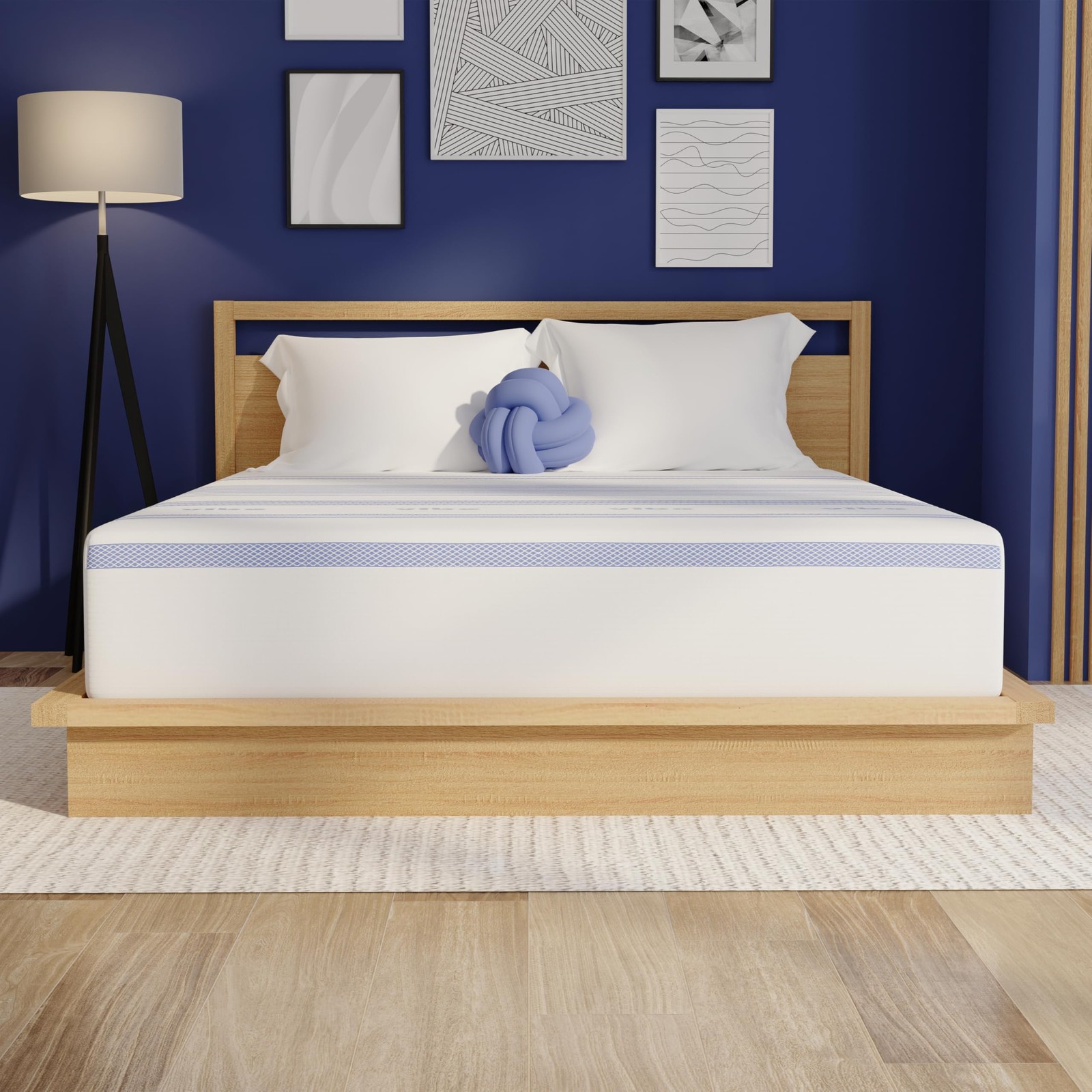 Memory Foam Mattress, 12-Inch CertiPUR-Certified Bed-in-a-, 