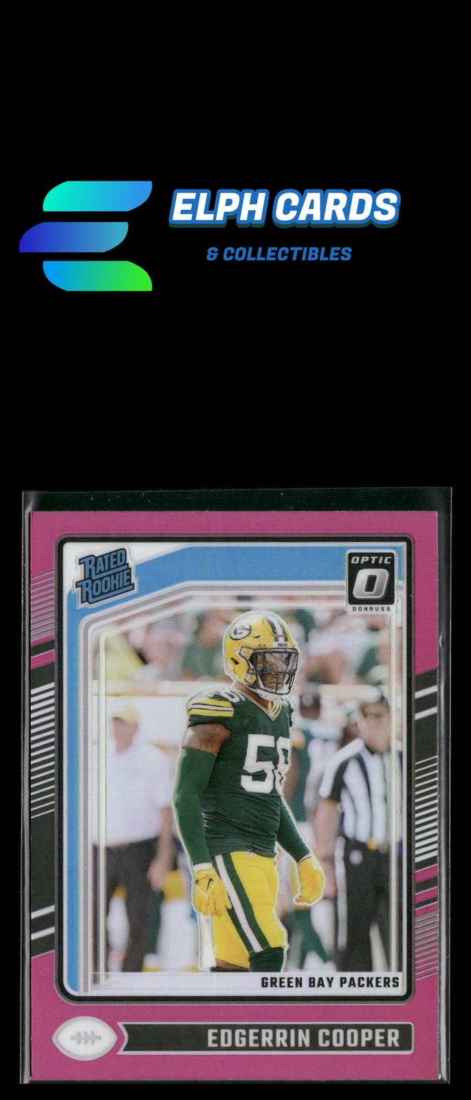 2024 Donruss Optic #231 Edgerrin Cooper Pink