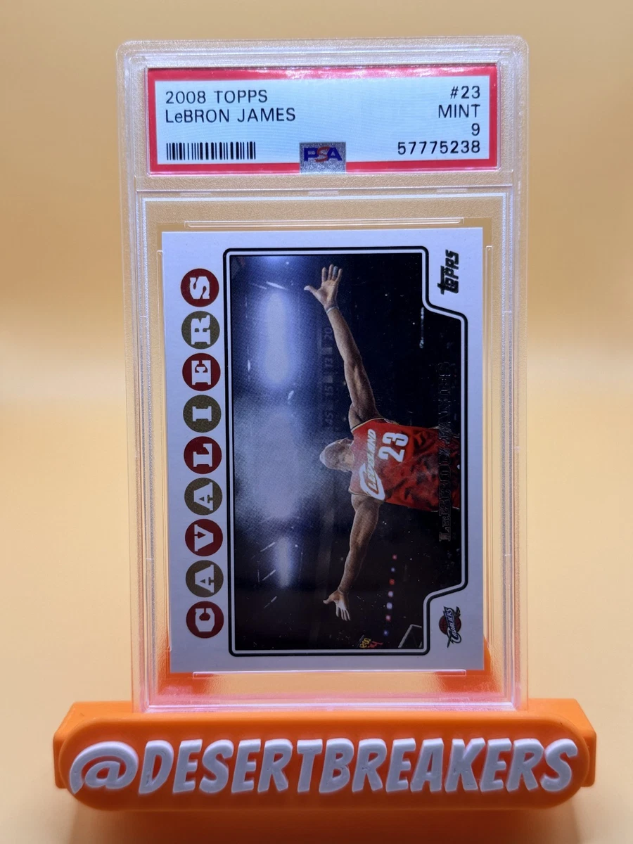 Topps LeBron James 9 Graded Basketball Sports Trading Cards