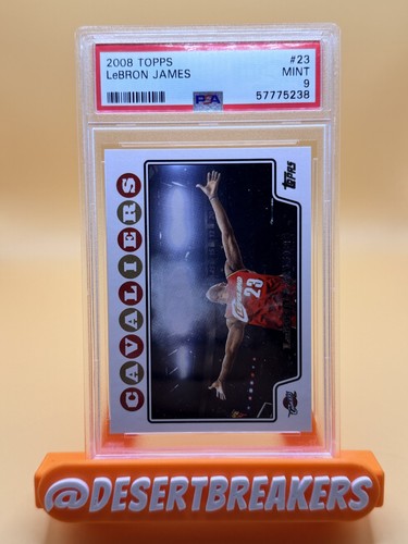 2008-09 Topps - LeBron James #23 PSA MINT 9