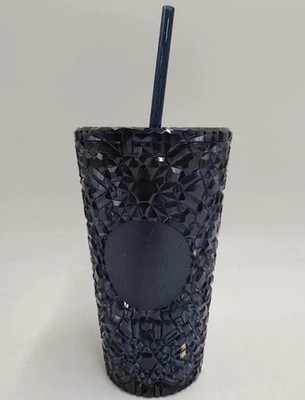 Starbucks Navy Gem Plastic Cold Cup - 16 fl oz