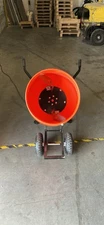 Kushlan Kpro 350DD Electric Portable Mortar & Concrete Mixer, Orange Drum