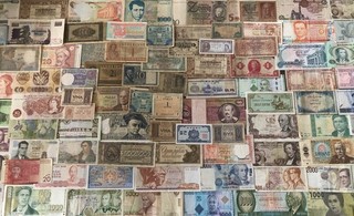 WELTBANKNOTEN LOT INSGESAMT 109 SCHEINE GEMISCHTE QUALITÄT BANKNOTEN
