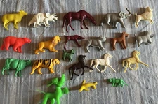 Lot of Vintage Animal Figures Mixed Brands