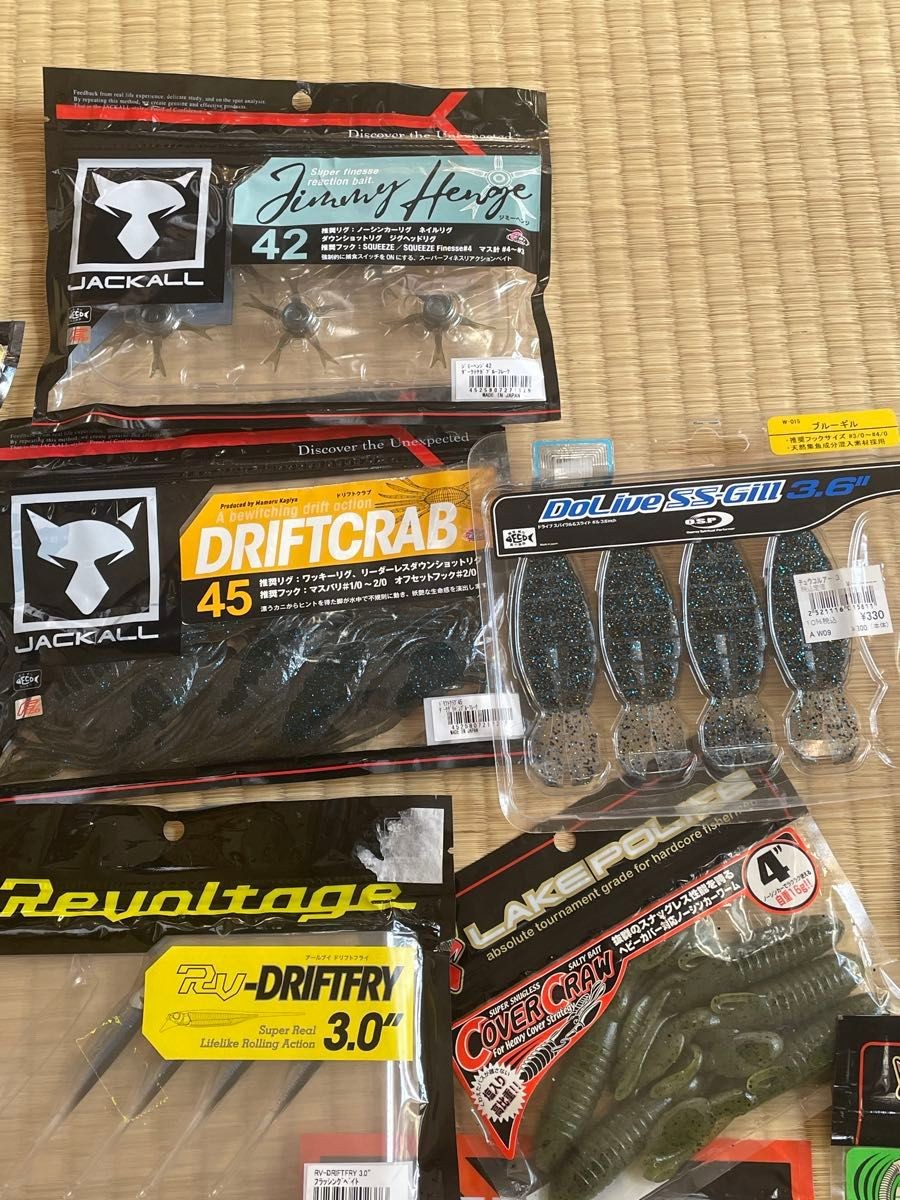 Popular worms, worm set, , Gary Yamamoto, OSP, RAID JAPAN, Boreas - Image 4