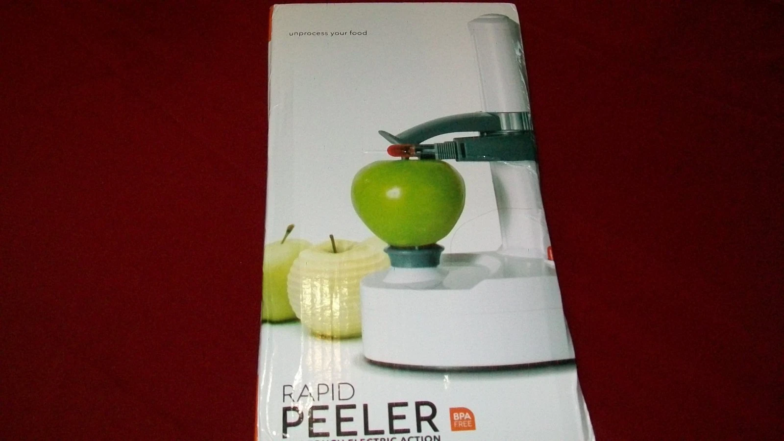 Rapid Peeler, Potato Peeler Electric Auto Rotating Apple Vegetable Fruit Peeler