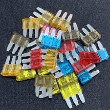 10-100PCS 5A 7.5A 10A 15A 20A 25A 30Amp Micro 3 Blade Fuses for Automotive Car