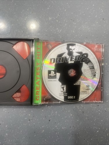DRIVER 2 GREATEST HITS (SONY PLAYSTATION 1, 2000) - Picture 4 of 4