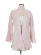 H By Halston Women Pink Cardigan XS