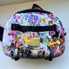 Vintage VISIONAIR Jane Elissa Collection "Pink Fantasy" Cosmetic Travel Luggage