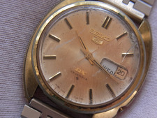 SPAZZATURA! SEIKO 5 ACTUS DX (DELUXE) 25 JEWELS 6106- 7020 SPAZZATURA AUTOMATICA DA UOMO!