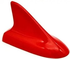 Auto Car Shark Fin Universal Roof Antenna Dummy Aerial for Decorati Color: Red