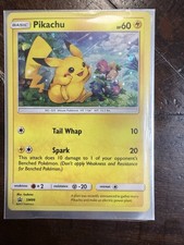 Pokemon TCG Sun And Moon Black Star Promo Pikachu  Halo SM86 on eBay