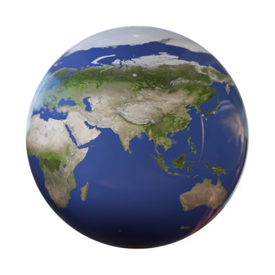 Bowling Ball On the Ball World Erde Welt Globus