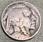 1918 Buffalo nickel, nice original VG condition with full date, part horn detail