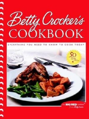 Big Red Betty Crocker's Cookbook: Everything You Need to Know to Coo - GOOD
