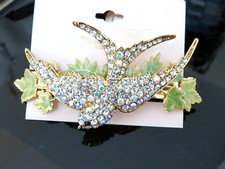 NEW KIRKS FOLLY GOLD BIRD OF PARADISE BARRETTE