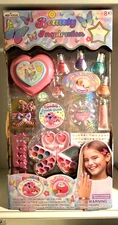 Hot Focus Beauty Inspiration Girlz Cosmetics & Nail Set 65 Plus Pieces