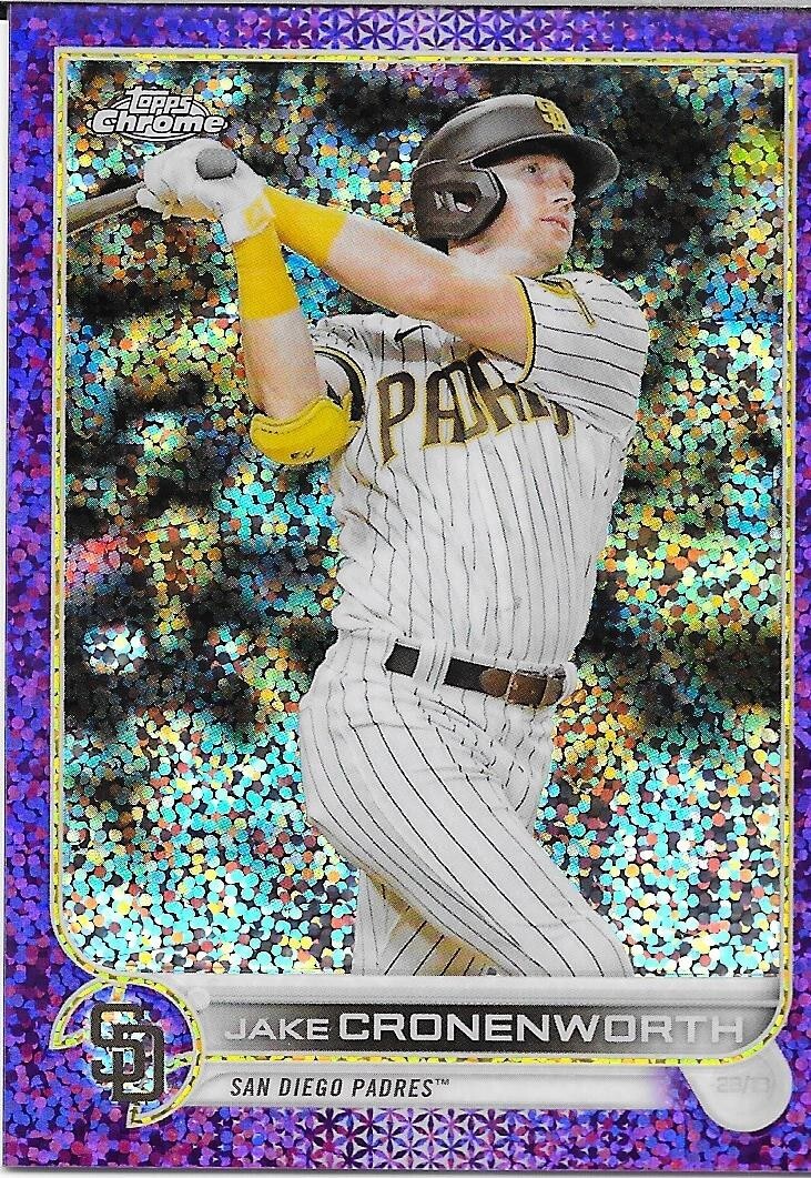 2022 Topps Chrome Purple Refractor /299 #172 Jake Cronenworth