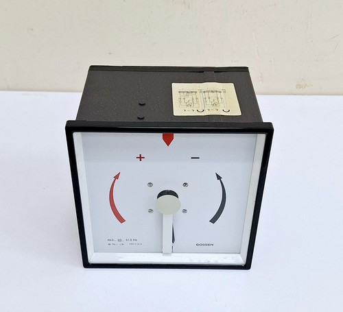 Gossen F.-Nr 250 946-1.1 Equipo Eléctrico Vatímetro 100/110V - Imagen 3 de 12