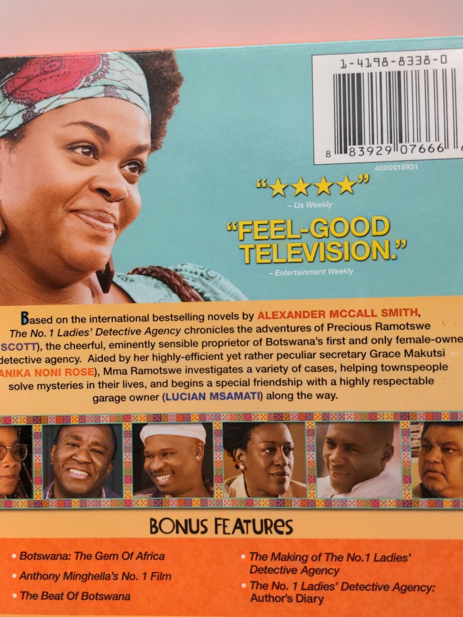 No. 1 Ladies' Detective Agency Season 1 DVD | Jill Scott | 3‑Disc