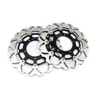 Pair Front Brake Rotors Disc for Suzuki GSXR750 GSXR600 2006 2007 GSXR1000 05-08