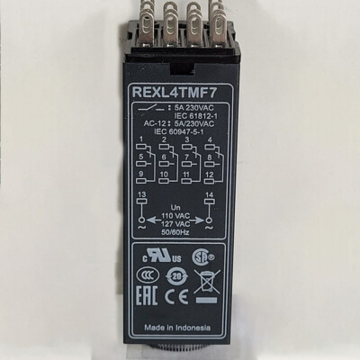 14-pin Time Relay For REXL4TMF7 110V AC #D8