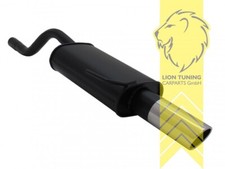 Sportauspuff Endschalldämpfer für Renault Clio B 1 x 90mm SR-Design