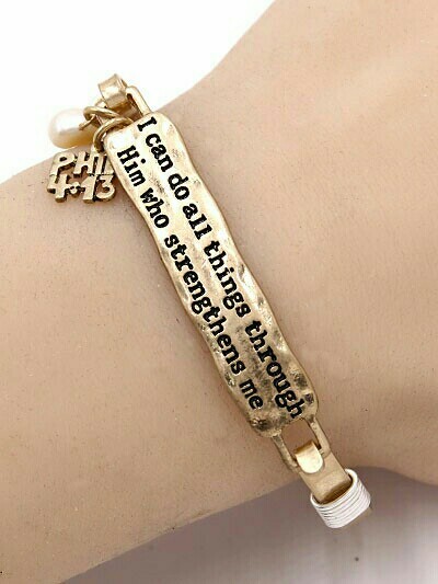 Pulseras de oro desgastadas personalizadas vintage con hermosa piedra de nacimiento