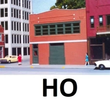 HO Scale - Cycle Repair Shop BUILDING KIT by Smalltown USA, 699-6019