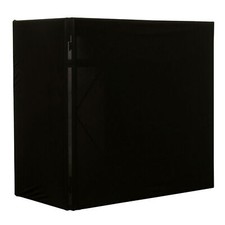 American DJ Pro Event Table 2 MB Foldable DJ Booth Metal Facade Black Scrim ADJ