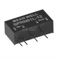 Meanwell SPRN01N-15, Dc Dc-Wandler Modul-Serie, 24:15V 67Ma 1W