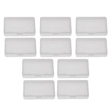 10PC Lot GBA Games Dust Covers Clear Cartridge Cases Nintendo Game Boy Advance