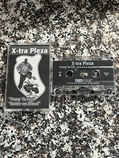 X-tra Pleza - Pump Ya Fist/Butter On Bread Cassette Tape RARE Brooklyn Boom Bap