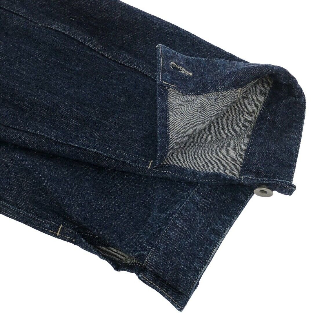 COMOLI 19AW DENIM JACKET TYPE-1ST Q03-01006 INDIGO 3 Men's COMOLI 19AW DENIM JACKET TYPE-1ST Q03-01006 INDIGO 3 Men's