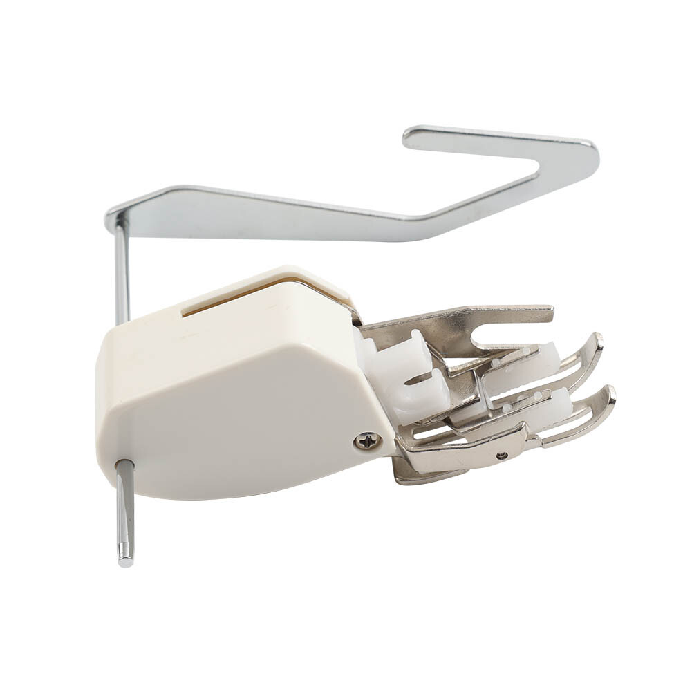 HARFINGTON Bias Tape Maker Kit - 6 Sizes (6mm To 50mm) With Awl, Presser Foot & Pins For Sewing
