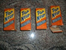 LOT DE 4 ANCIENS PAQUETS DE LESSIVE TOP NEUF universele reappre NEUFS