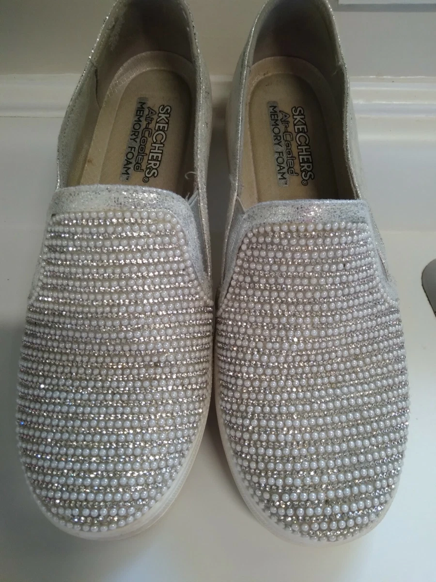 Women's skechers sales with bling