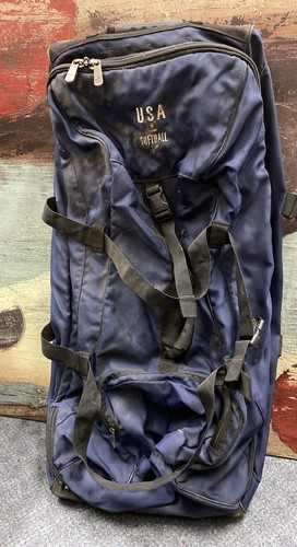 BLUE NIKE USA SOFTBALL Game Used 